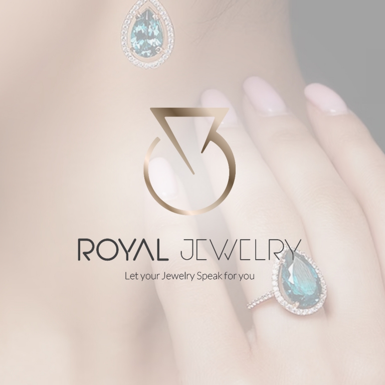 Visual identity of the royal jewelry brand